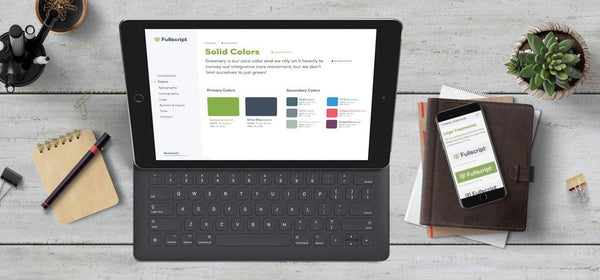 Fullscript Brand Guide and UI Kit